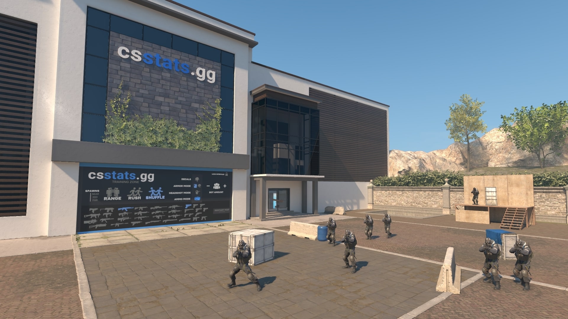 CSStats Training Map